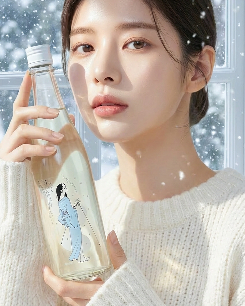 오미네 산츠부 후유노 오토즈레 '설녀' 니고리 720ml